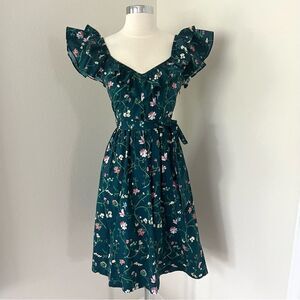 Hill House Ava Dress Moody Floral S